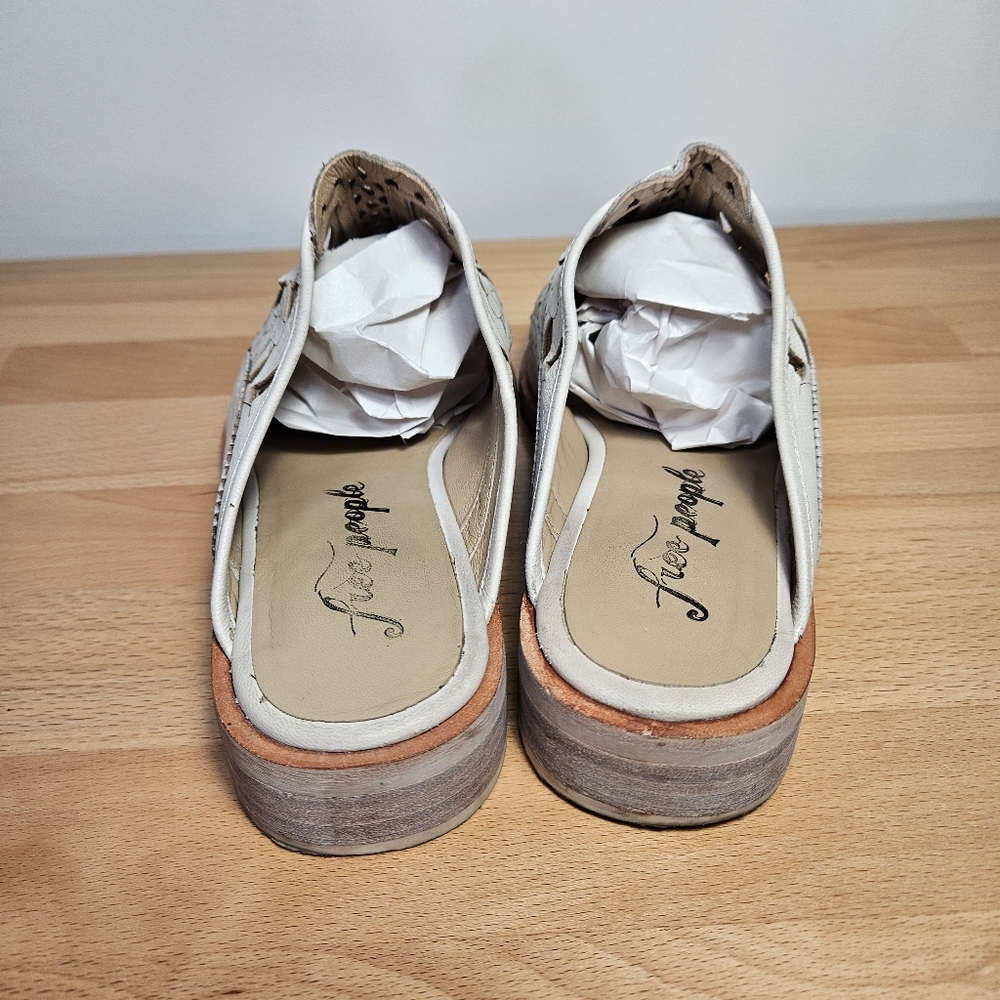 Free People Paramount Mule Cutout Slides - Picture 6 of 9